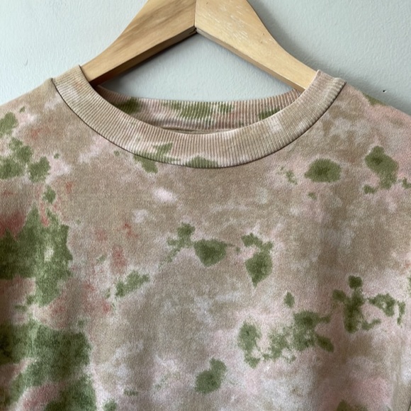 AFRM Tie Dye Crewneck Sweatshirt Soft - Picture 4 of 11